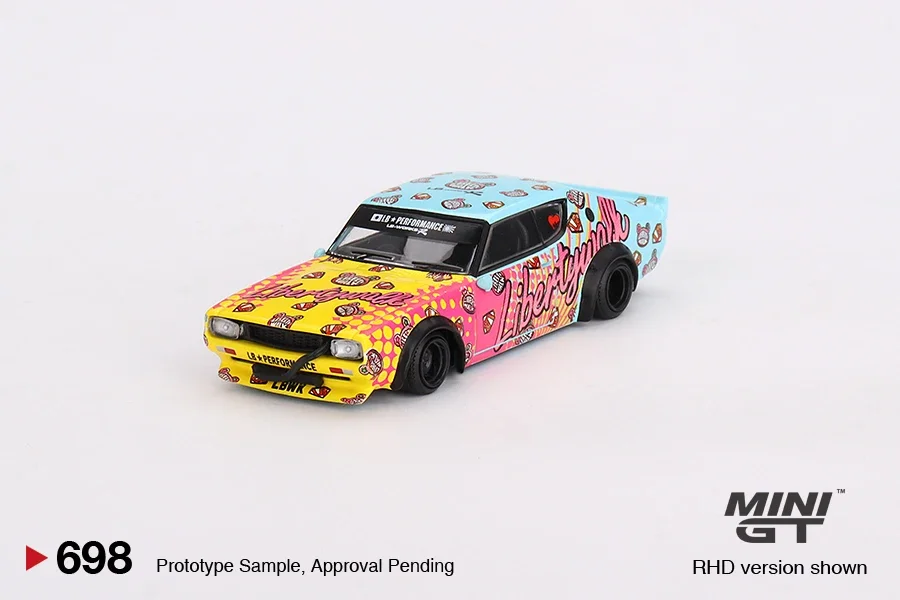 

MINI GT 1:64 Skyline Kenmeri Liberty Walk LBWK Diecast Model Car