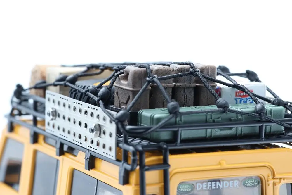 أورلاندو هنتر RC نموذج سيارة تسلق ، 32 ، 24 ، رف أمتعة ، شبكة جيب ، A01 ، A02 ، A03 ، قطع ديكور للمدافع ، باجيرو رانغ