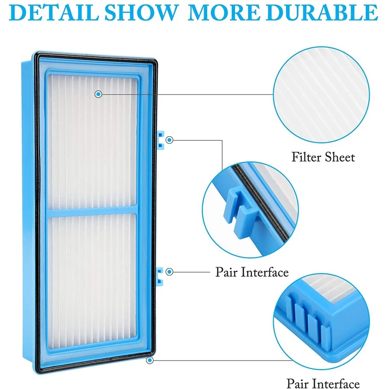 فلاتر بديلة للهولمز AER1 ، فلتر هواء إجمالي من نوع HEPA ، معزز كربون ، هيبا ، 3 هيبا ، 9 فلاتر ، HAPF30AT ، 208