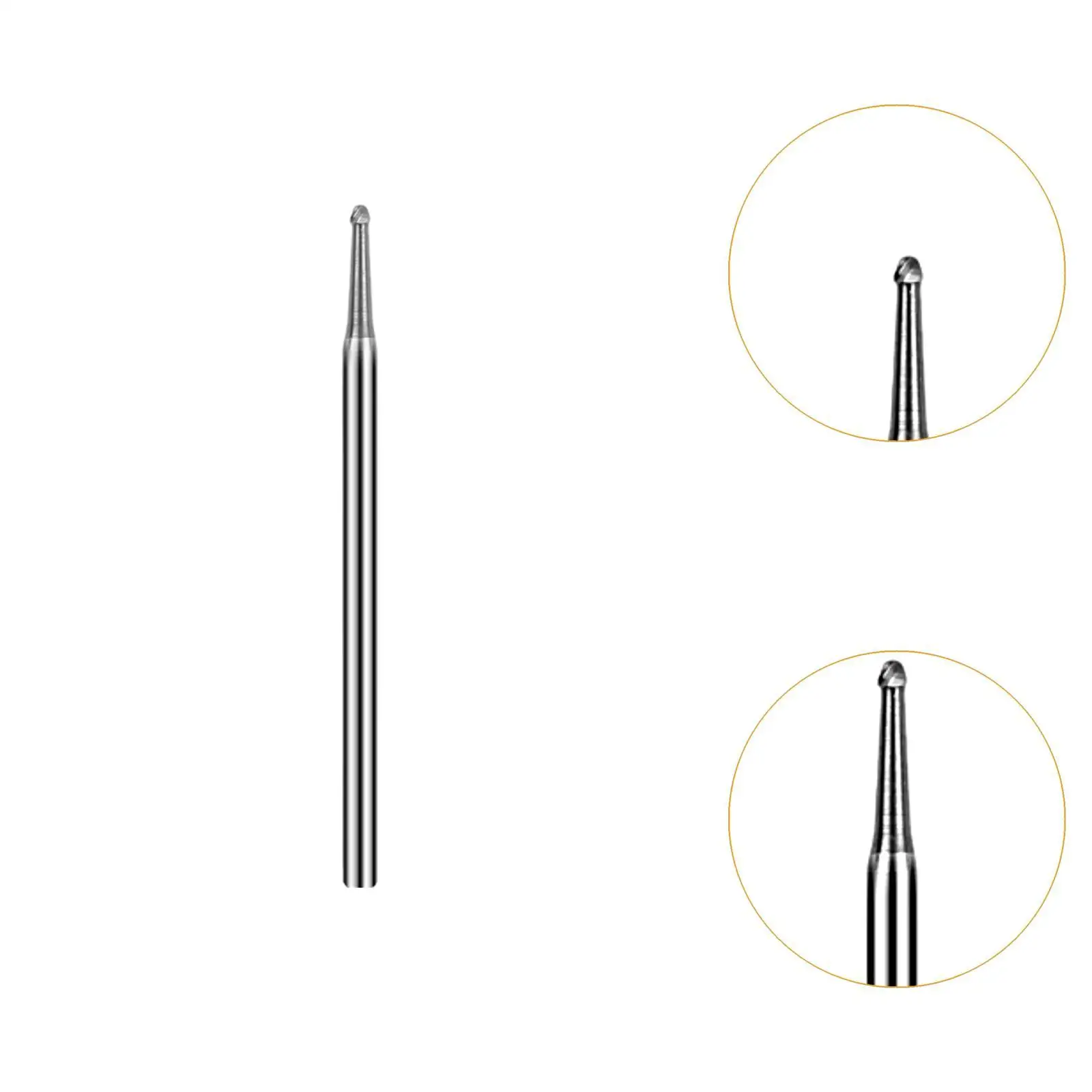 Ball Bur Multifunctional Compact Lightweight Portable Precision Cutter Head Hard wearing Simple Tungsten Steel Carving Tool