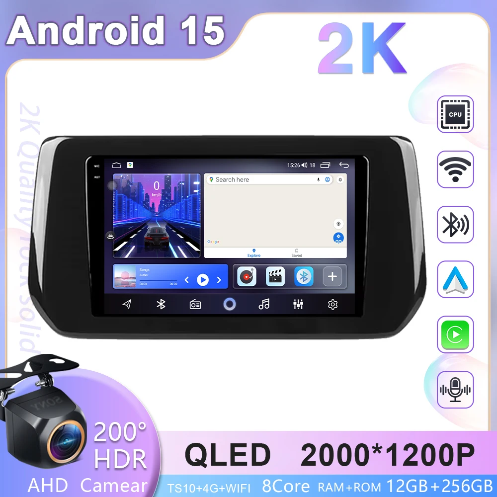 الملاحة 12 + 256 لسوزوكي سويفت 6 2023 أندرويد 15 راديو السيارة ستيريو نظام تحديد المواقع Carplay أندرويد السيارات الوسائط المتعددة مشغل فيديو 2din DVD