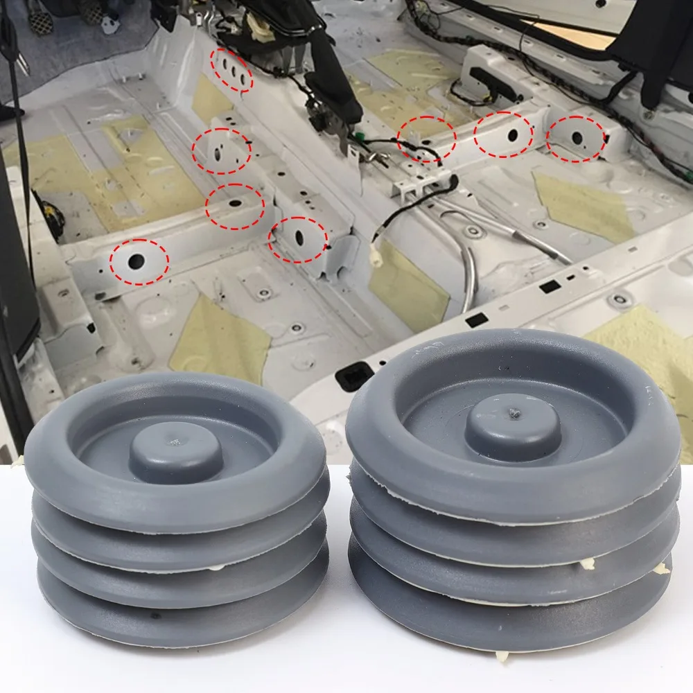 10/1pcs Auto Chassis Trunk Spare Tire Floor Dust Waterproof Plug for Vw S3 8l Tiguan Passat Bora Polo Lavida Fasteners Tool