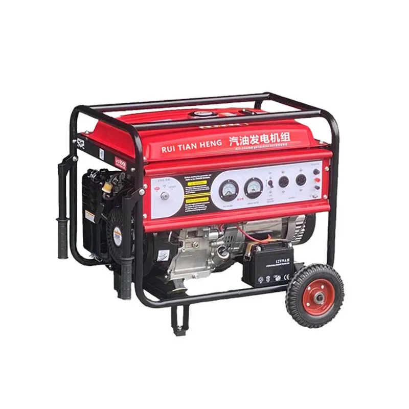 2/3/5/6/7/8/10/12/15/20kw Gasoline Generator Set Vehicle-Mounted Portable Small Household Generator