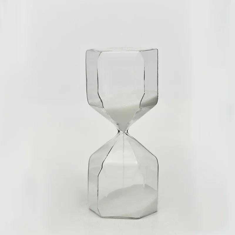 

CX creative hexagonal hourglass timer modern style home fashion ornament