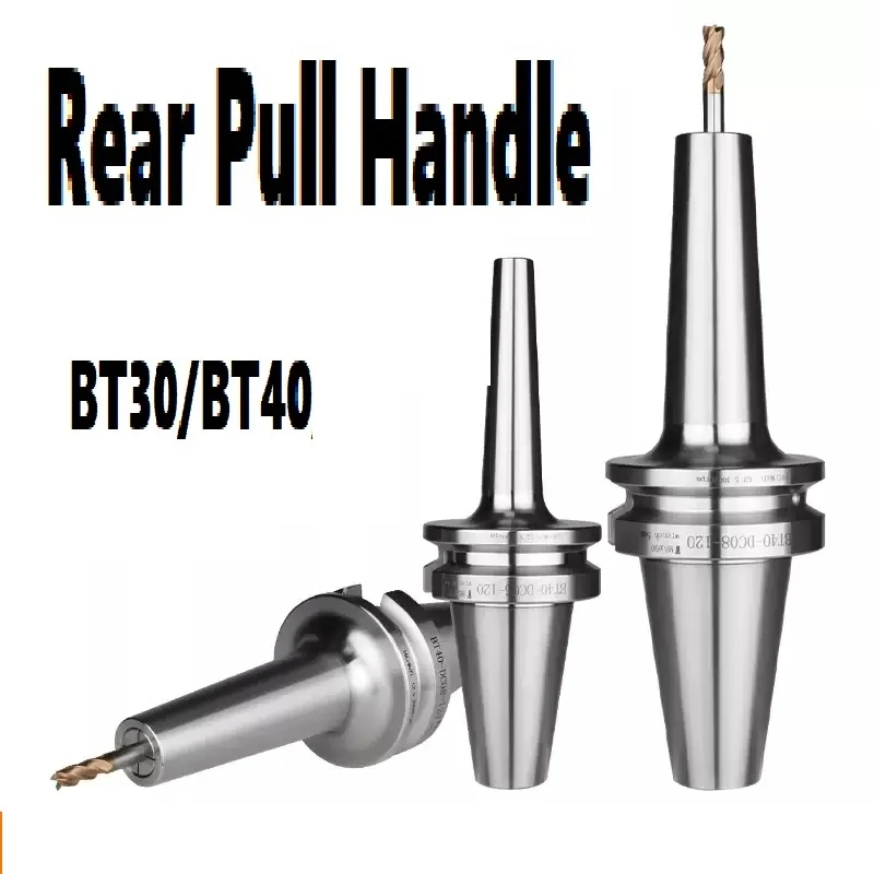

High-Precision Pull-Back Tool Holder BT40 High-Speed Pull-Back Tool Holder BT30 Slender Tool Holder CNC Tool Holder