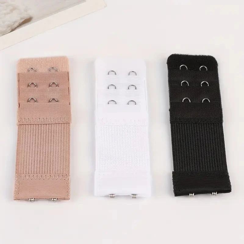 2 Hook Bra Extension Strap Underwear Accessories Bra Lengthen Expander 3 Row Buckle Adjustable Hook Intimate Accessories