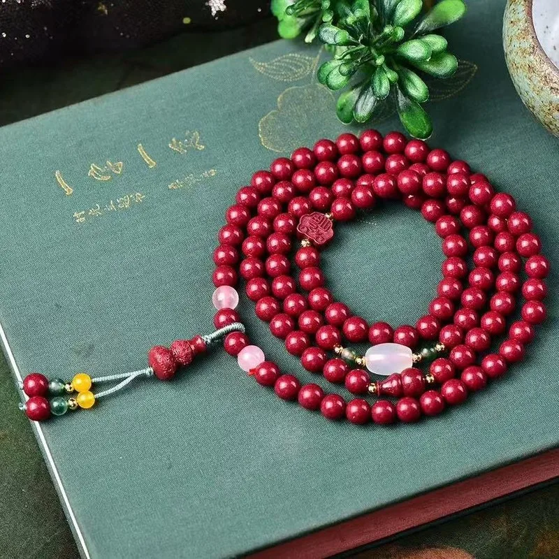 Natural Bracelet Women, Featuring Multiple Layers And A Pixiu Charm