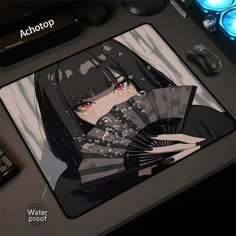 

400x450mm Waterproof Mousepad Gaming Mouse Pad Japanese Anime Girl Mouse Mat Laptop Carpet Game Keyboard Pads Gamer Desk Mat