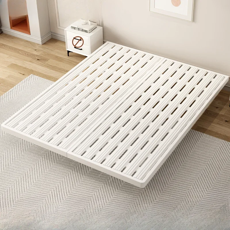 

Aesthetic Minimalist Double Bed Waterproof Low Price Shelves King Size Bed Frame Platform Sleeping Cama De Casal Furniture