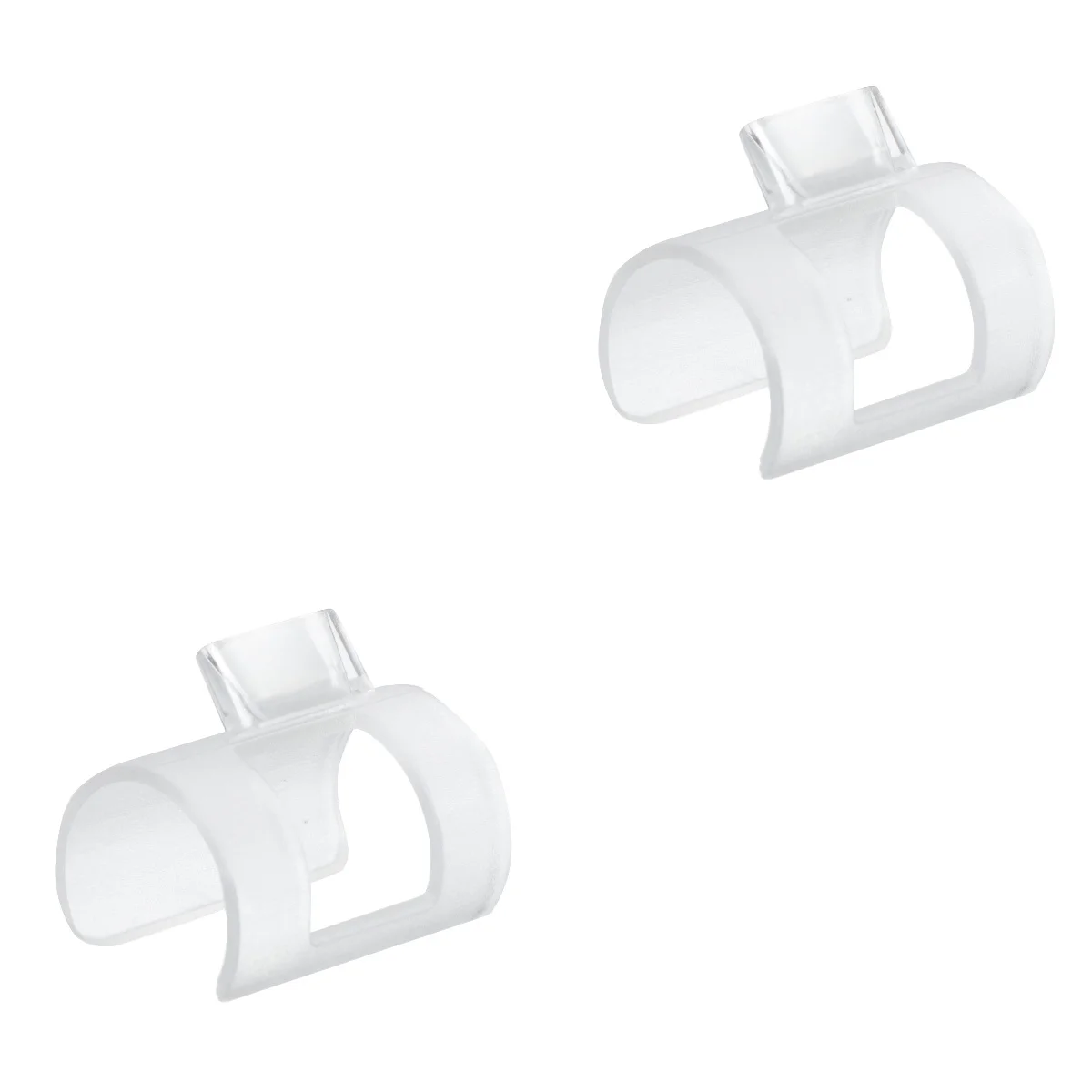 2 PCS Flute Blower Trainer Portable Learning Mouth Supply Aid Mouthpiece Pvc Beginner Apparatus Music Instrument Accessory