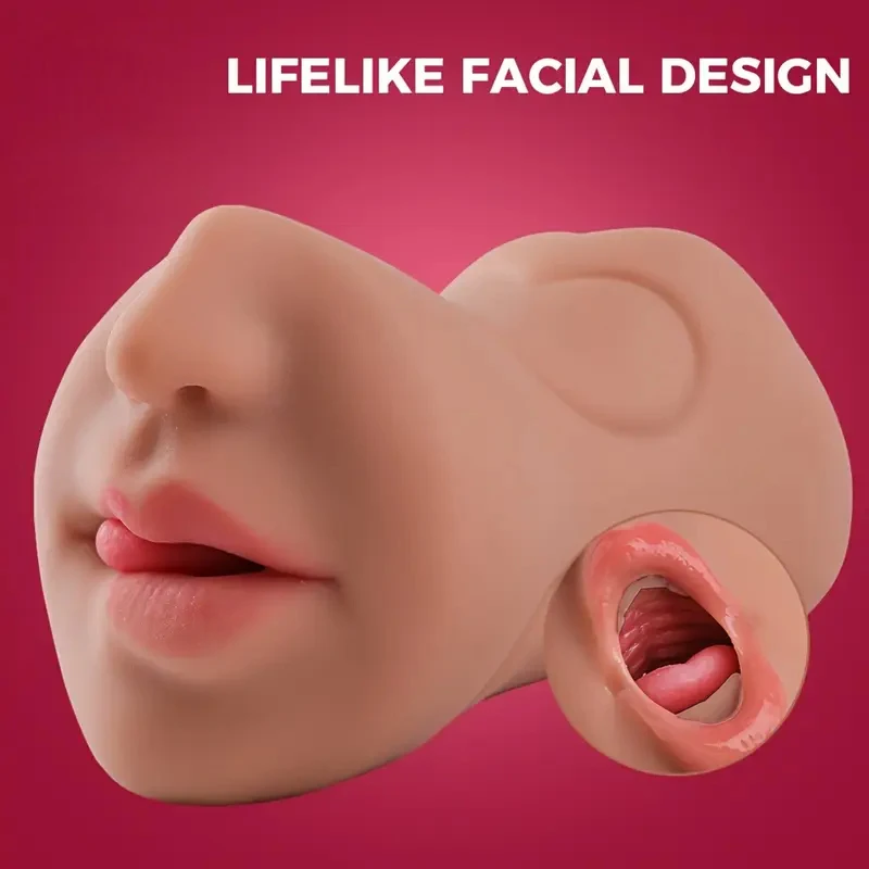 3 في 1 دمية جنسية مع وجه TPE المحمولة الكبار الجنس الحب لعب المهبل الذكور الضارب الاستمناء الحلق العميق الفم للرجال الكبار مثير #1