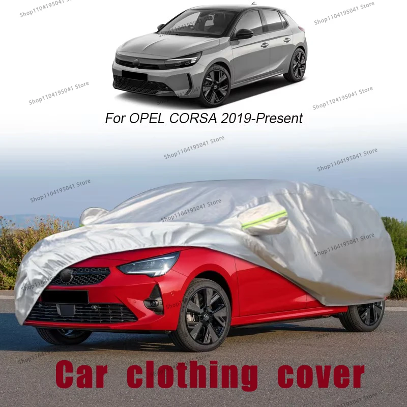 

For Opel CORSA Full Car Cover Rain Frost Snow Car protective cover ,UV protection,Car paint protection