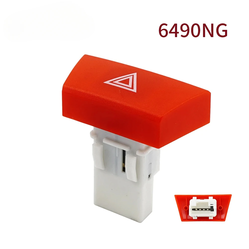 

6490NG For Toyota Aygo Mk1 Peugeot 107 Citroen C1 6490 NG Car Emergency Hazard Warning Indicator Light Button Switch 6490.NG