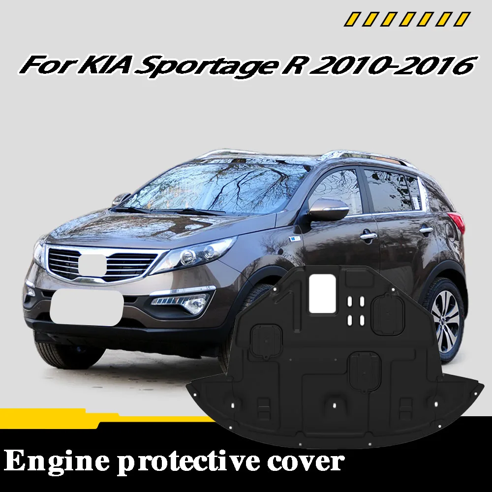 For KIA Sportage R 2010-2016 2.0L 2.4L Engine Chassis Shield Splash Bottom Protection Board Car Accessories Under Cover