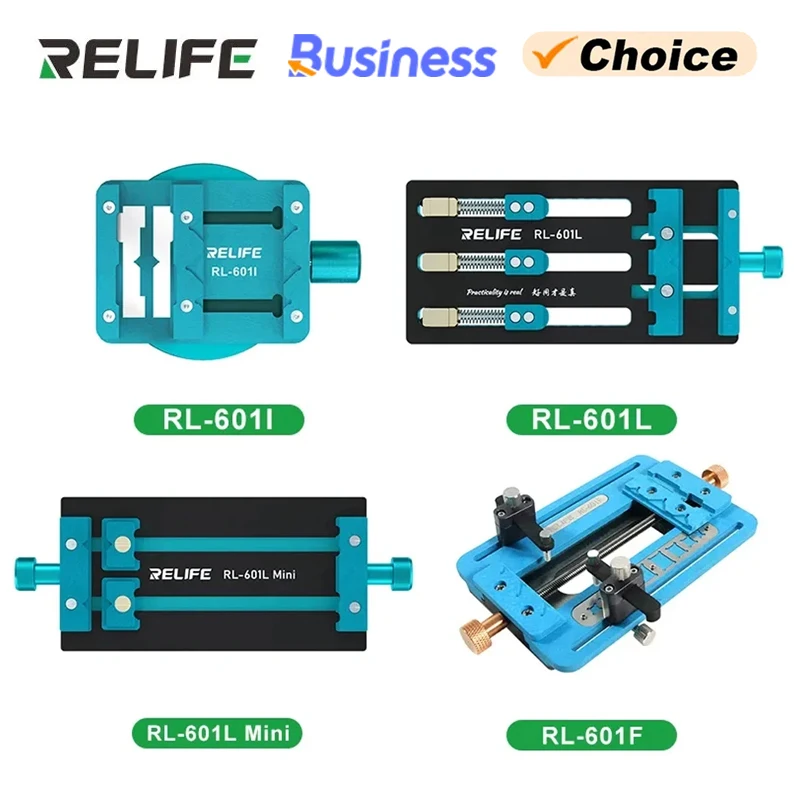 RELIFE RL-601I RL-601F RL-601L Mini Fixture Motherboard Chip BGA for Mobile Phone PCB Clamp IC Murization Tin Planting Table Jig