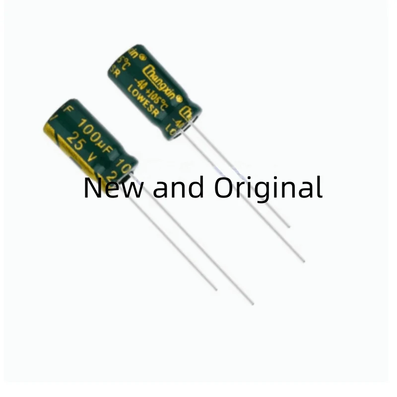 

High frequency, low resistance, long-life, high temperature resistant electrolytic capacitor 100UF 25V 6X12