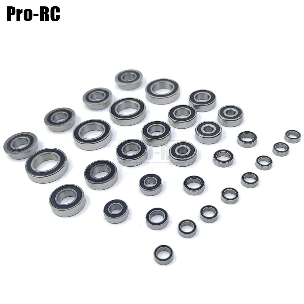 For Tekno 1/8 EB48 2.1 Buggy Complete Bearings Kit (30 Pcs) Rubber Sealed Rc Car Part