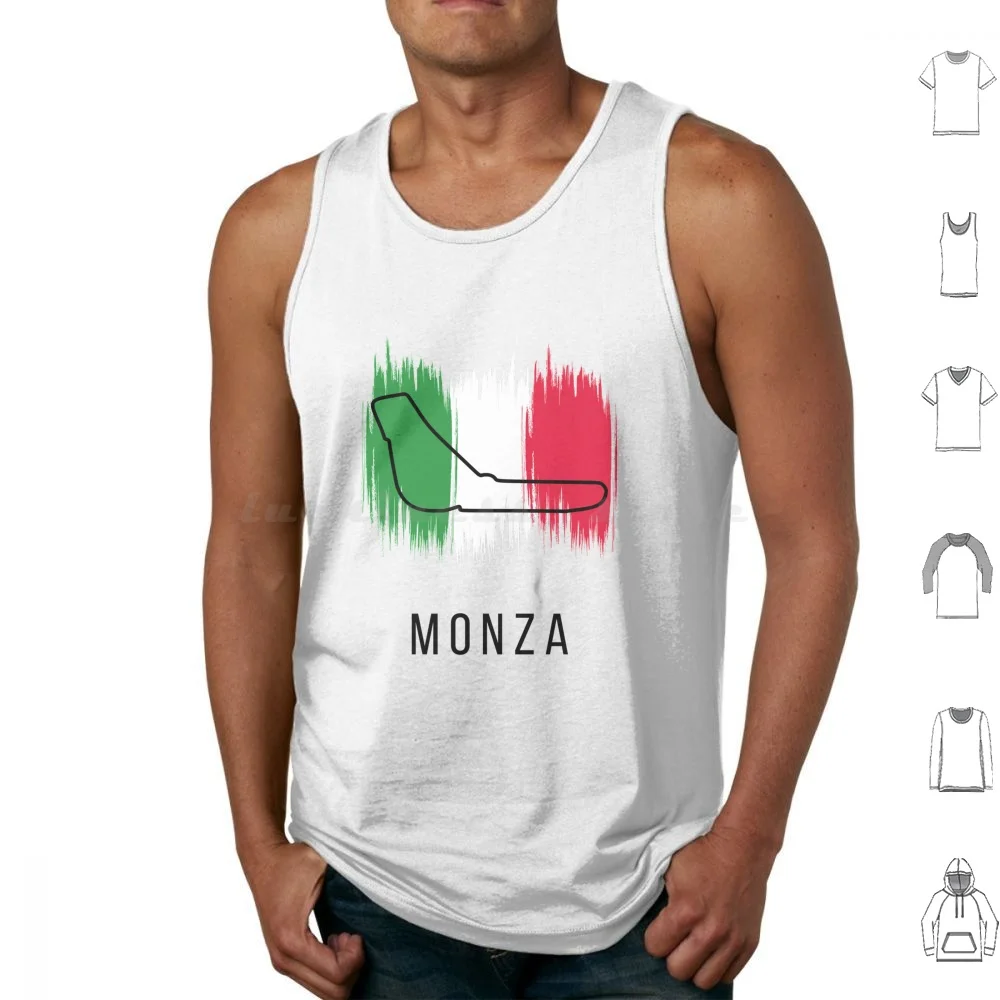 Monza Tank Tops Chaleco Sin Mangas Monza Templo De Velocidad Tempio Della Velocidad Templo De La Velocidad Tifosi Motorsport