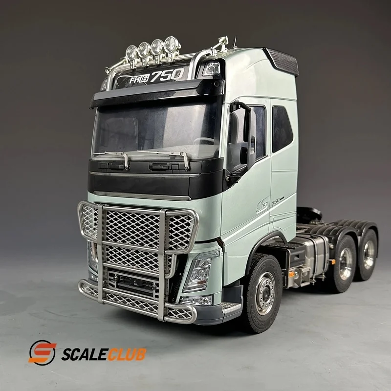 Scaleclub Model Voor Tamiya 1/14 Voor Scania 770S Upgrade Metal Guard Bar Dier Hek Bullpen Voor Actros Volvo Auto onderdelen