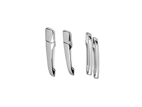 

One Set for Front Rear Left Right Sides Chrome Exterior Door Handle Cover Overlay W/ 2 Keyholes for Mercedes Benz W124 E Class