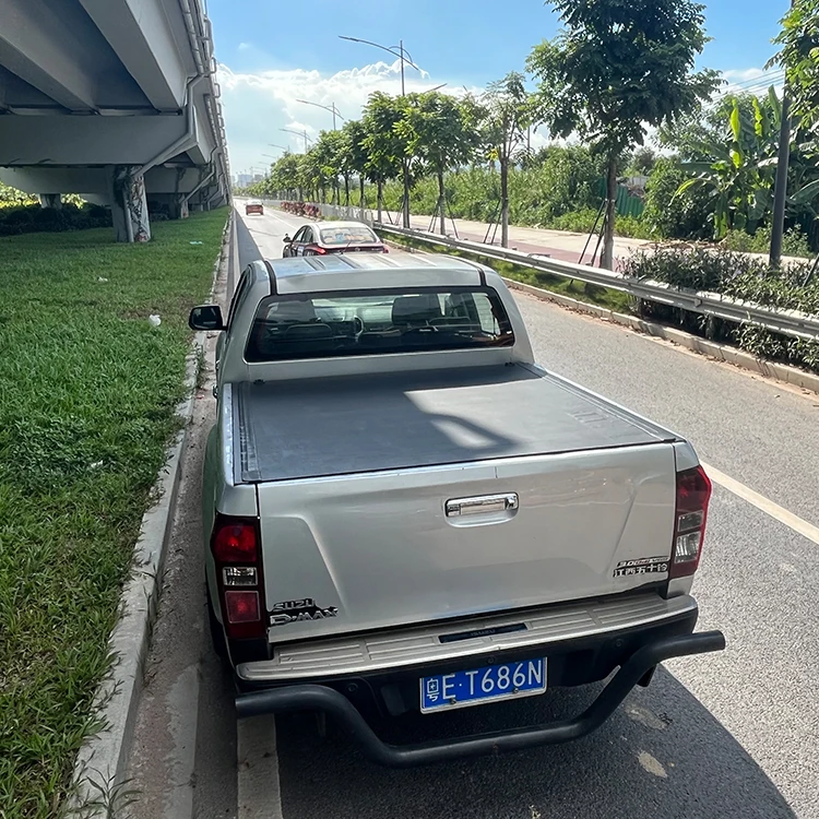 

Pickup Exterior Accessories RollerTruck Bed Hard Lock & Roll up Tonneau Covers Soft Roller Cover for Isuzu Dmax