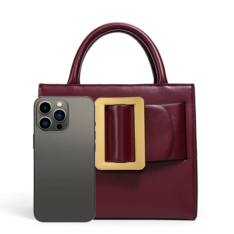 합리적인 가격의 럭셔리 여성 크로스바디 백 2025 미니멀리스트 토트백 내구성 있는 부드러운 PU 가죽 일상용 경량 출퇴근용