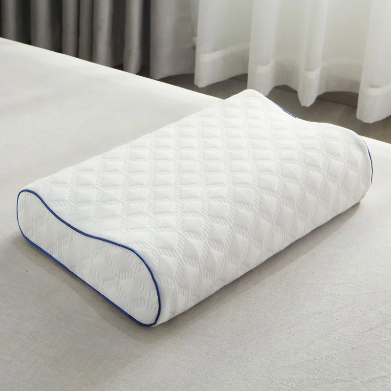 

Natural Latex Pillow Genuine Goods Adult Rubber Latex Cervical Neck Massage size 60*40*10/12cm