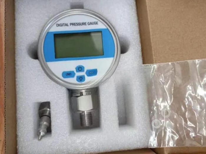 Digital pressure gauge High precision intelligent machinery Digital pressure gauge Hemodialysis machine accessories