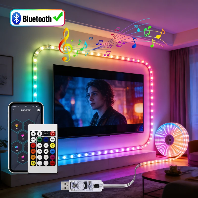 luz-led-rgbic-usb-5v-com-bluetooth-app-de-musica-luzes-de-fada-programaveis-ws2812-decoracao-para-festas-de-aniversario-e-natal