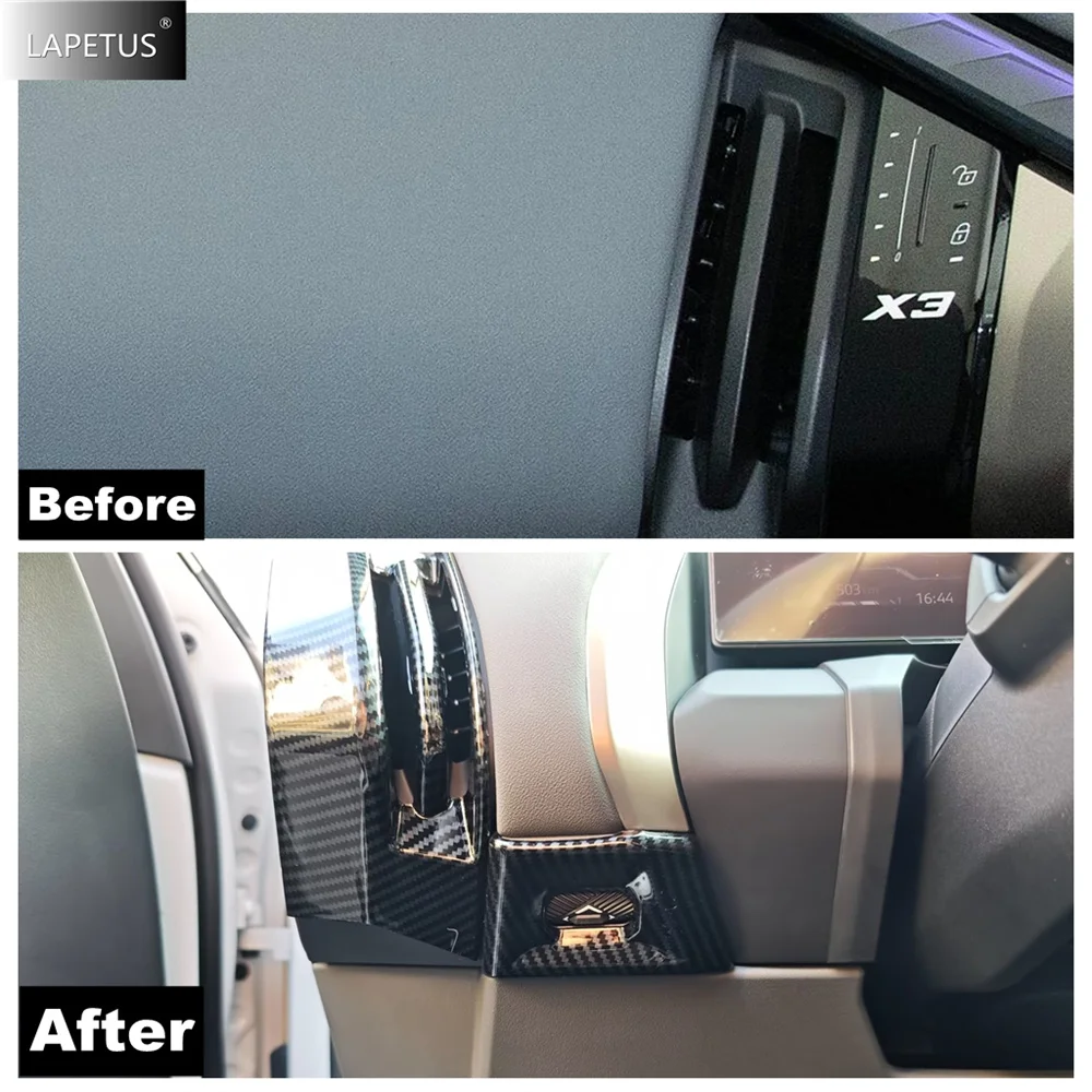 

ABS For BMW X3 G45 2025 2026 Dashboard Air Volume Adjustment Button Side AC Air Conditioning Vent Outlet Cover Trim Accessories