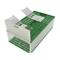 2020 Livestock Layer Poultry Accessories Chicken Cages Foldable Plastic Transport Pigeon Cage Design