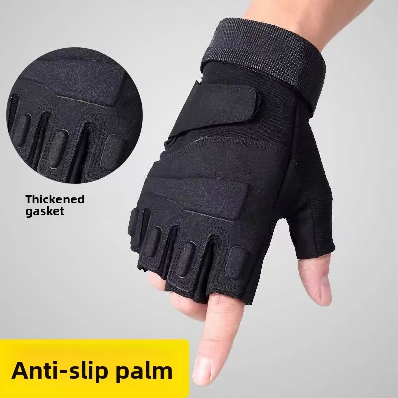 

Tactical Gloves for Men and Women Half Finger Outdoor Mountaineering and Cycling Wear-resistant Breathable Riding Gloves