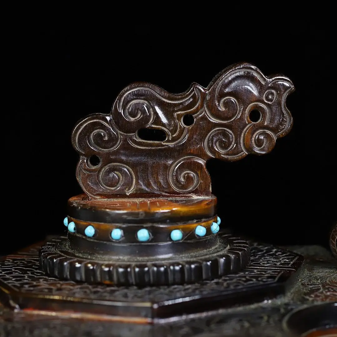 القرن إبريق النبيذ مثمنة زخرفة مجموعة ديكور المنزل هدية #3