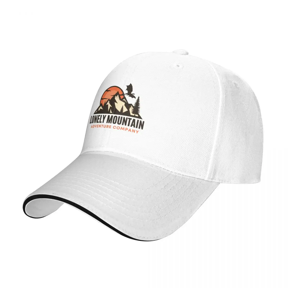 Lonely Mountain - Adventure Company - Fantasy Baseball Cap Mountaineering Anime Hat For Girls Men's