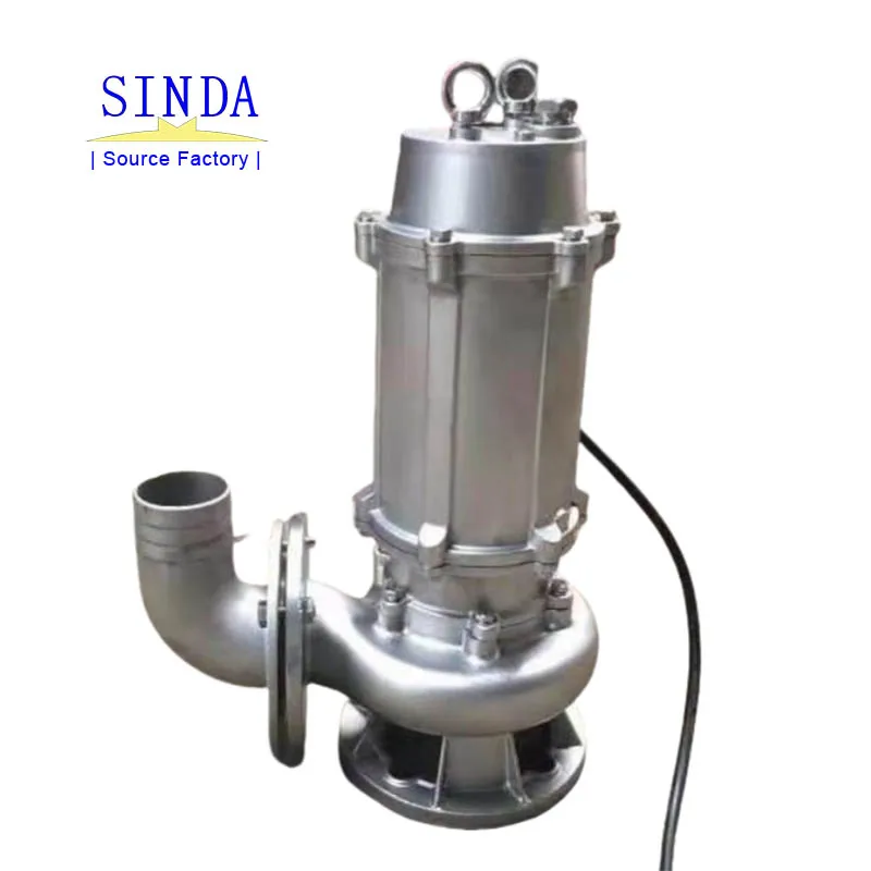 Hot Sale 7.5kw Submersible Pump for Wastewater Treatment for Slurry Sludge Sewage Sump Pump-150WQ120-10-7.5