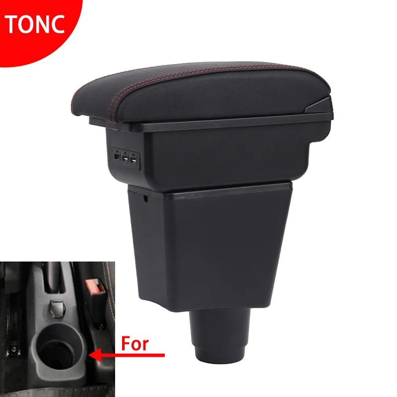 For Renault Logan 2 Armrest For Renault Sandero 2 Car Armrest box Interior special Retrofit parts Accessories Center Storage box