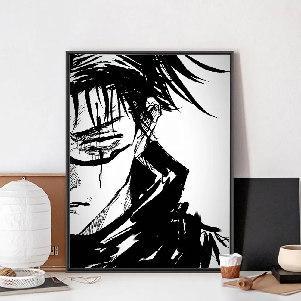 Choso Jujutsu Kaisen Anime Poster No Framed Poster Kraft Club Bar Paper Vintage Poster Wall Art Painting Bedroom Study Stickers