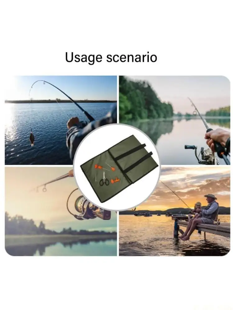 

M5TC Carp Fishing Unhooking Mat with Baiting Needle Fishing Tool for Fish Protections