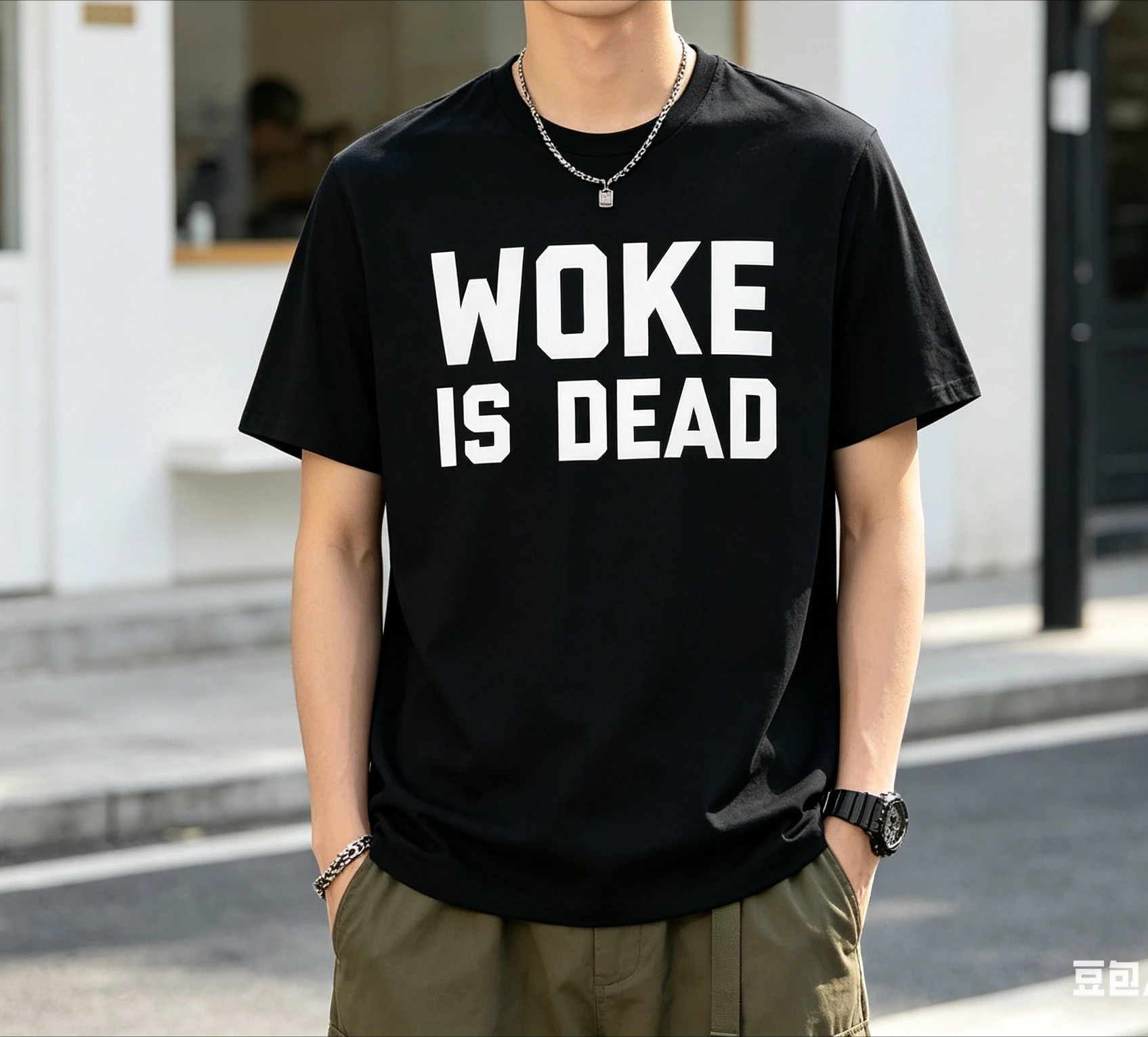 

Woke is Dead Meme T-shirt Men Women 100% Cotton T Shirts Short Sleeve Tops