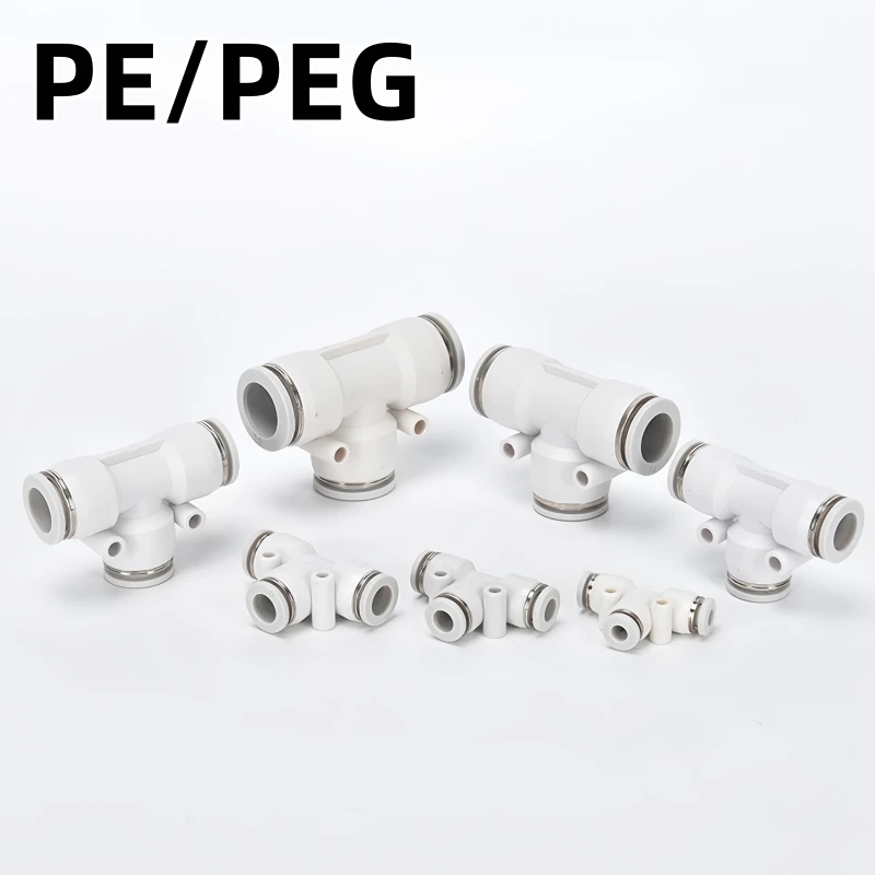 Пневматические фитинги Быстроразъемные соединители Воздушные и водопроводные трубы Нажимные соединители для шлангов 4 мм 6 мм 8 мм 10 мм 12 мм 14 мм 16 PU PG PE PEG PY PW