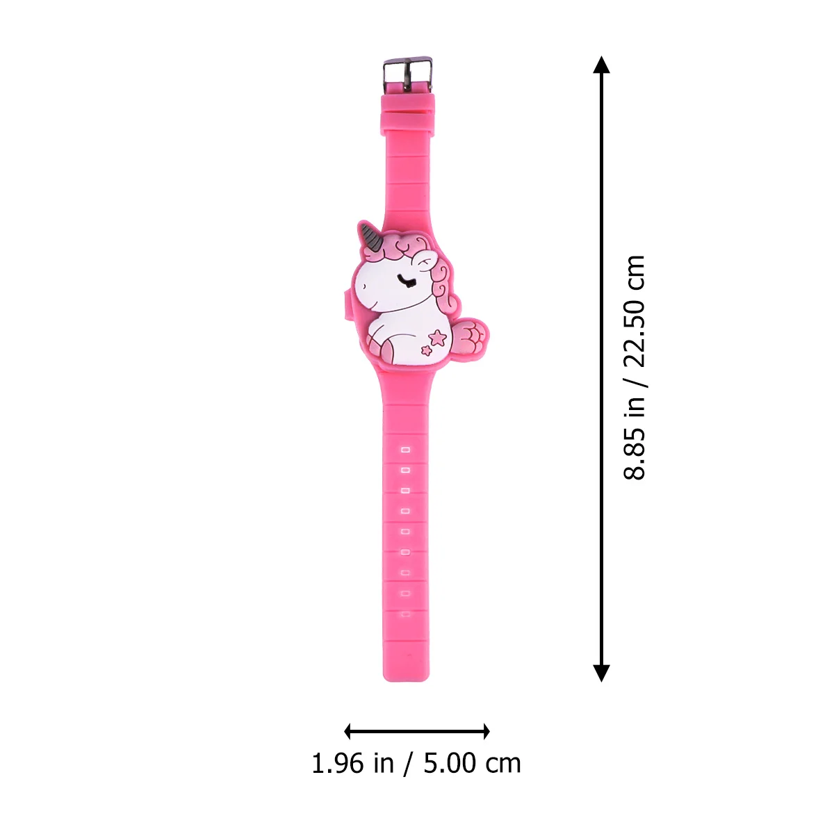ساعة الأطفال يونيكورن صدفي الرقمية شاشة LED تعمل باللمس الكرتون الاطفال هدية ساعة للفتيات الفتيان عيد ميلاد استحمام الطفل #5
