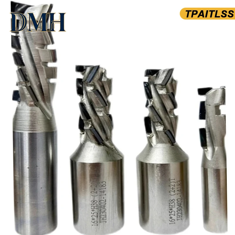 

DMH .PCD Spiral Router Bit with Diamond Coating for CNC Woodworking Bottom Cleaning End Mills