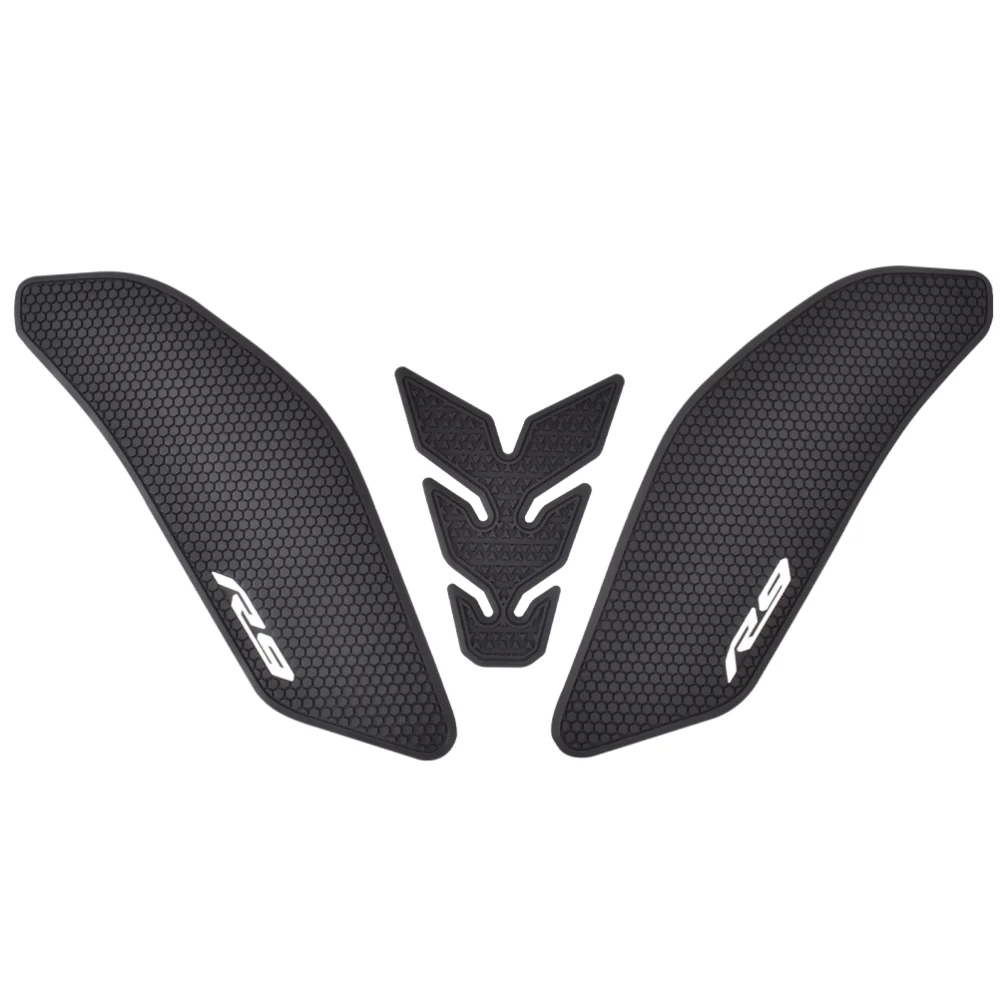 For Yamaha YZF-R9 2025 2026 YZFR9 YZF R9 Side Tank Pad Oil Gas Fuel Protector Cover Motrocycle Rubber Stickers Decal Accessories