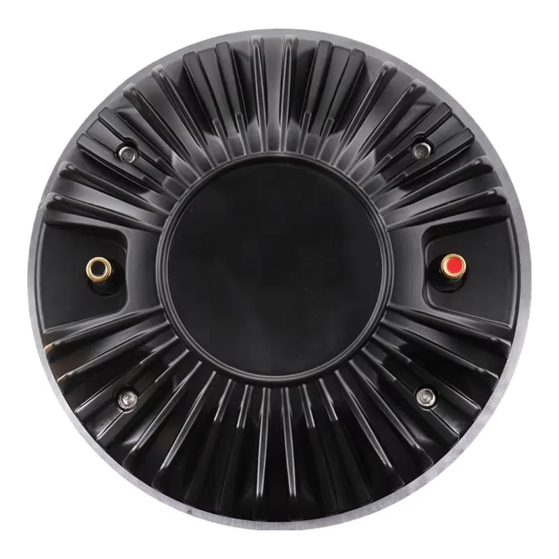 Gooermi HF1001D 100-Core Coil Titanium Dome Tweeter Horn Driver Metal Cabinet 250-500W 8 108dB High Volume