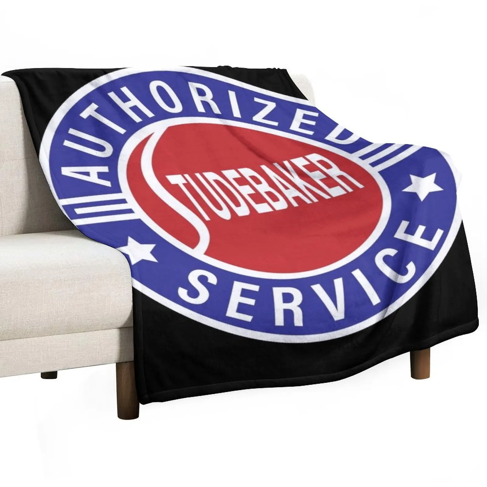 Studebaker Service Throw Blanket heavy to sleep Loose Soft Thermals For Travel Winter beds Camping Blankets