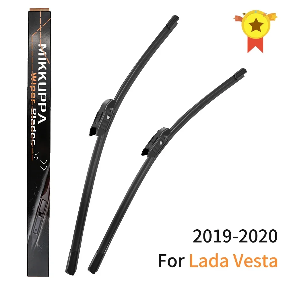 

Mikkuppa Front Wiper Blades For Lada Vesta 2019 2020 Windshield Windscreen Front Window 24"+18"