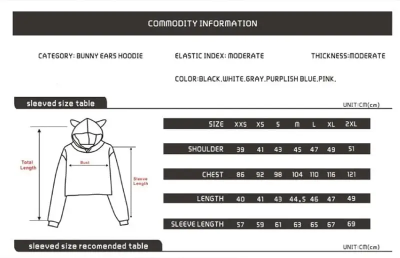 Custom Crop Hoodie Your OWN Design Brand Logo/Picture Printing Sweatshirt Women Fashion Cat Ear Hoodie Kpop Hip-hop DIY Clothes