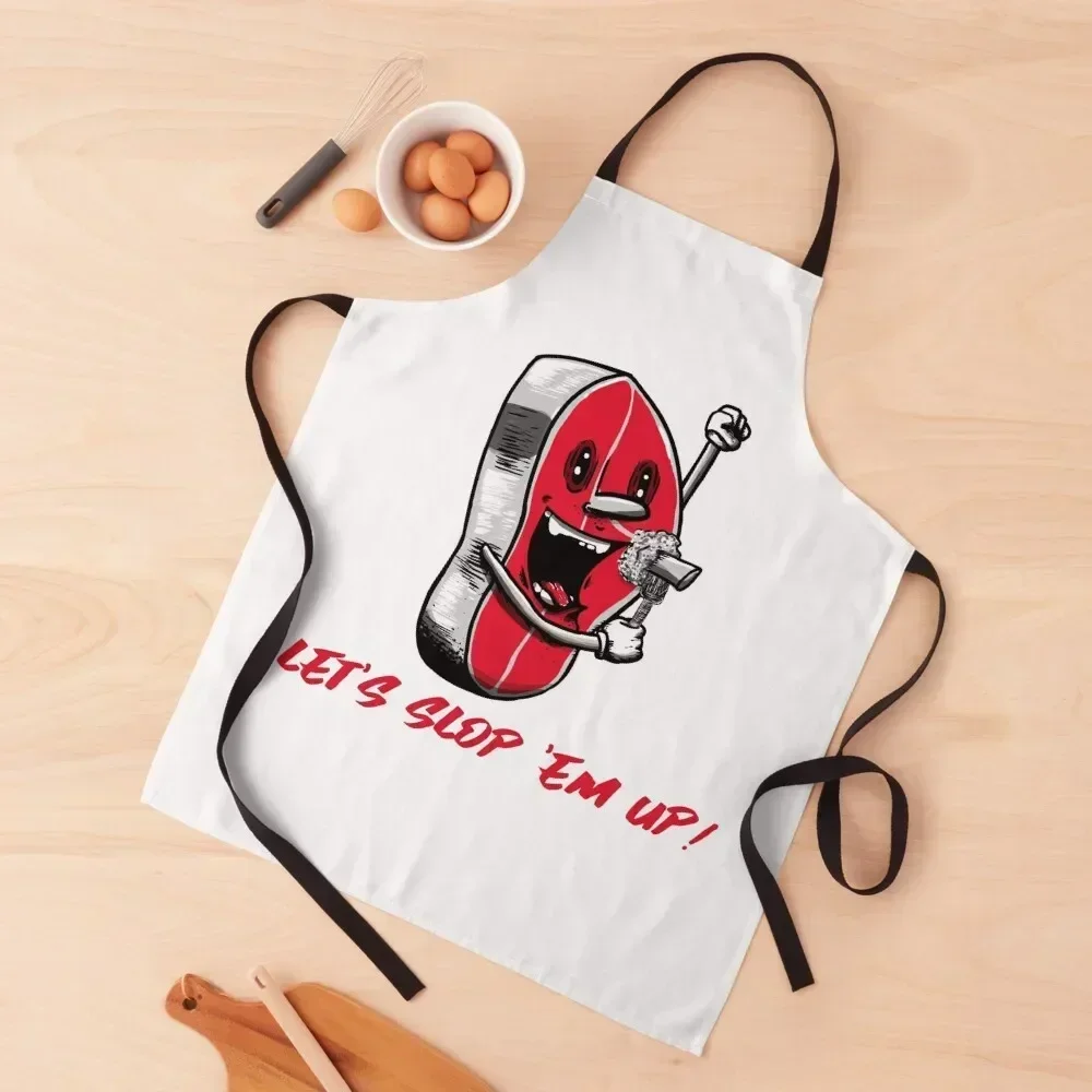 

Sloppy Steaks Apron work gowns for women cleaning Things For The Kitchen Customizable Things For Home And Kitchen Apron