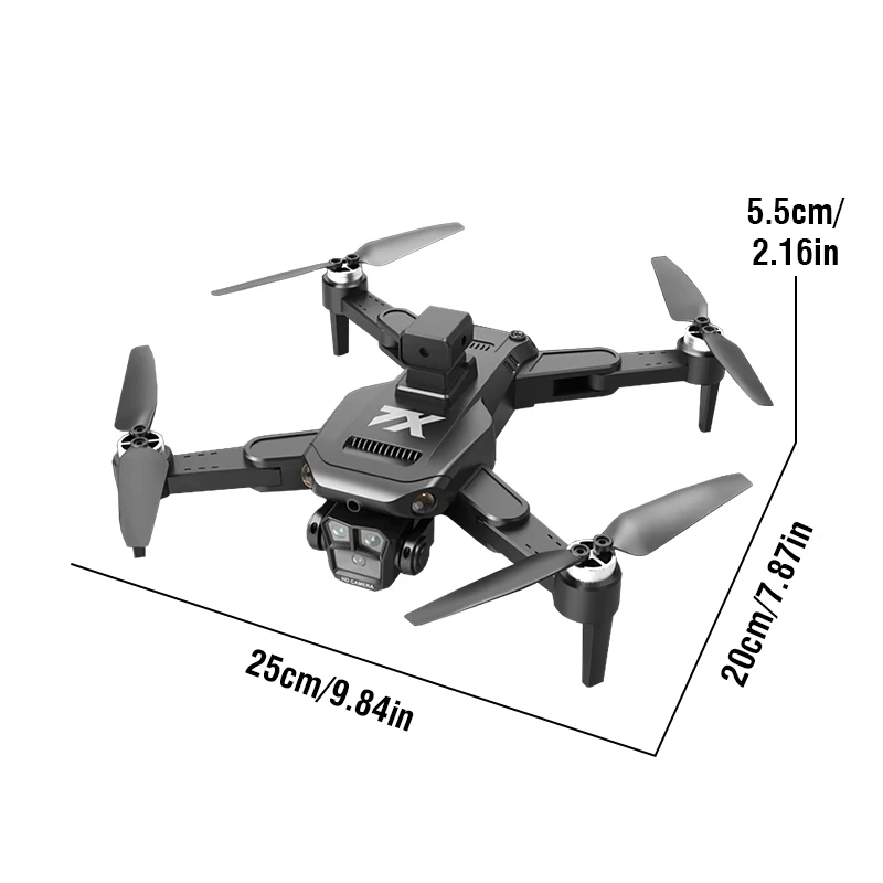 Drone radiocommandé l's sans balais, caméra pour touristes, 4 axes, UAbility HD, évitement d'obstacles, télécommande, quadrirotor, avion, jouets volants, nouveau