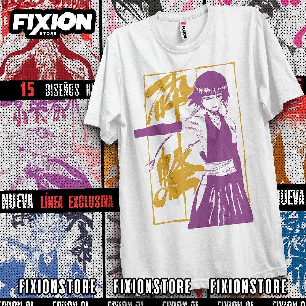 Manga T-shirt Bleach Colección Capitanes – Escuadron #2 Anime Tee